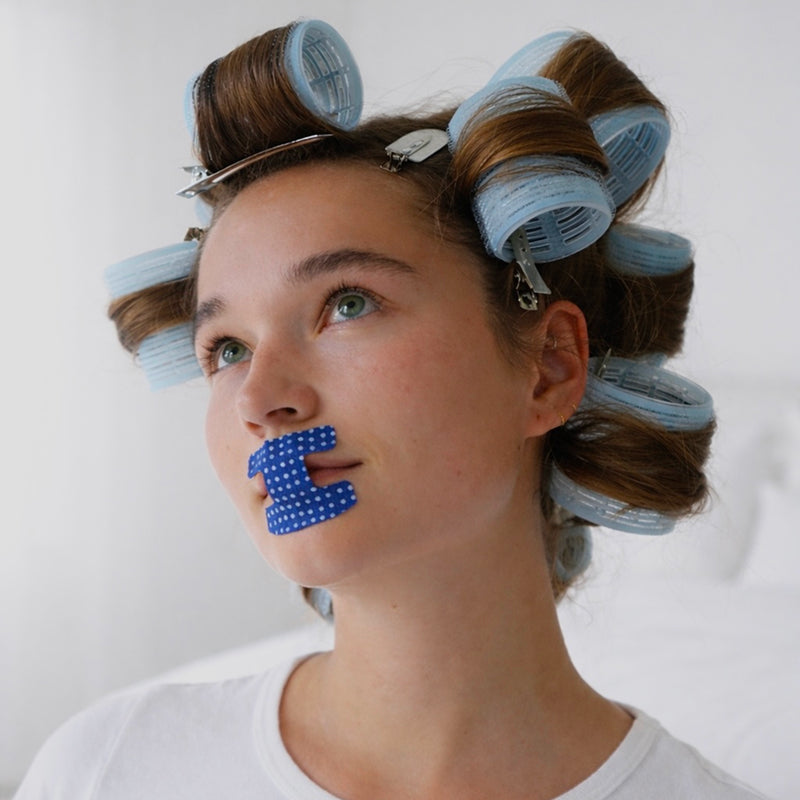 Partial Coverage Mouth Tape - Blue
