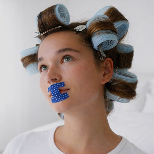 Partial Coverage Mouth Tape - Blue